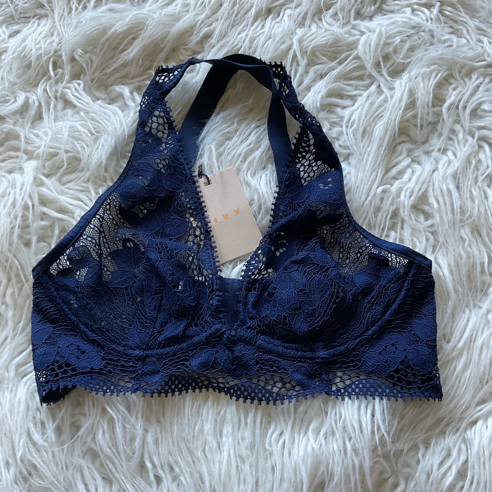 🆕 LIVY JEANNE‎ SOFT UNDERWIRE BRA IN MIDNIGHT NAVY